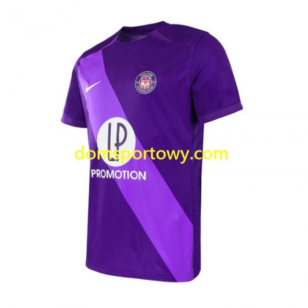Koszulka Toulouse FC Domowe Koszulki Piłkarskie 2024-2025 Krótki Rękaw